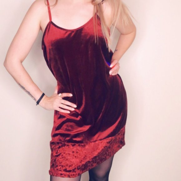 VINTAGE VELVET SLIP - Picture 2 of 3